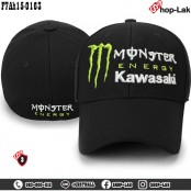 หมวกแก๊ปเต็มใบ หมวกแก๊ป ผู้ชาย Monster Energy Cap ผ้ายืดหยุ่นสูง แบบไม่มีที่ปรับ แบบเป็นไซด์ ขนาด 56-58 cm รุ่น F7Ah15-0161