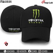 หมวกแก๊ปเต็มใบ หมวกแก๊ป ผู้ชาย Monster Energy Cap ผ้ายืดหยุ่นสูง แบบไม่มีที่ปรับ แบบเป็นไซด์ ขนาด 56-58 cm รุ่น F7Ah15-0161