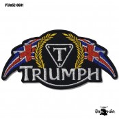 อาร์มรีดติดเสื้อ ตัวรีดติดเสื้อ ปักลาย Triumph มีทั้งหมด 3 แบบ สินค้าคุณภาพดีสมราคา รุ่น P7Aa52-0679 พร้อมส่ง!!!!