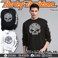 Sweaters, long-sleeved shirt, round neck, ski lint, skull pattern, HARLEY, 2 colors, model F7Cs01-0207