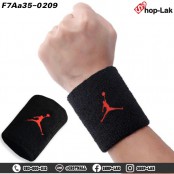 ผ้ารัดข้อมือ JORDAN Wristband ซับเหงื่อ กันเหงื่อ ระหว่างออกกำลังกาย NO.F7Aa35-0209