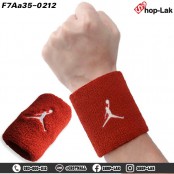 ผ้ารัดข้อมือ JORDAN Wristband ซับเหงื่อ กันเหงื่อ ระหว่างออกกำลังกาย NO.F7Aa35-0209