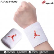 ผ้ารัดข้อมือ JORDAN Wristband ซับเหงื่อ กันเหงื่อ ระหว่างออกกำลังกาย NO.F7Aa35-0209