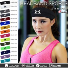 Headband, make-up, sweat, dance, exercise, plastel, 15 colors, Flex, UnderArmer design, No.F7Aa35-0289
