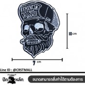 อาร์มติดเสื้อลาย herencia custom garage อุปกรณ์ตกเเต่ง  herencia custom garage งานปักลาย  herencia custom garage No. F3Aa51-0008