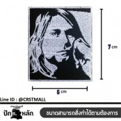 Kurt Cobain Embroidery , Kurt Cobain striped shirt, Kurt Cobain striped shirt, Kurt Cobain striped shirt No. F3Aa51-0008