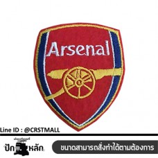 โลโก้ arsenal อาร์มติดเสื้อลาย arsenal ป้ายลายarsenal ป้ายหนังติดเสื้อลายarsenal อาร์มรีดติดเสื้อลายarsenal  No. F3Aa51-0006