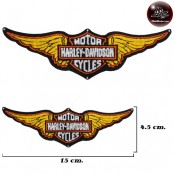 ของตกเเต่ง ปักเย็บ Harley davidson ป้ายตัวรีดติดเสื้อHarley davidson ตัวรีดติดเสื้อHarley davidson อาร์มรีดติดเสื้อHarley davidson No. F3Aa51-0009