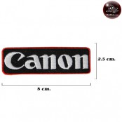 งานปัก CANON ป้ายตัวรีดติดเสื้อCANON ตัวรีดติดเสื้อCANON อาร์มรีดติดเสื้อCANON โลโก้ปักติดเสื้อCANON No. F3Aa51-0006