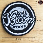 อาร์มติดเสื้อลาย Volcom ป้ายตัวรีดติดเสื้อลาย Volcom ตัวรีดติดเสื้อลาย Volcom No. F3Aa51-0007 