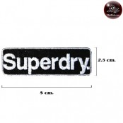 โลโก้ Superdry ป้ายตัวรีดติดเสื้อ Superdry ตัวรีดติดเสื้อ Superdry อาร์มรีดติดเสื้อ Superdry งานปัก superdry No.F3Aa51-0005