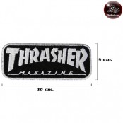 อาร์มติดเสื้อThrasher ป้ายตัวรีดติดเสื้อThrasher ตัวรีดติดเสื้อThrasher อาร์มรีดติดเสื้อThrasher อาร์มปักติดเสื้อThrasher No. F3Aa51-0007