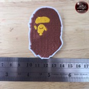 Arm  Ape Ape Badge A Bathing Ape T-Shirt A Bathing Ape T-shirt Logo Embroidery A Bathing Ape No. P7Aa52-0134