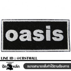 อาร์มติดเสื้อoasis ป้ายตัวรีดติดเสื้อoasis ตัวรีดติดเสื้อoasis อาร์มรีดติดเสื้อoasis ปักติดเสื้อoasis  No. F3Aa51-0006