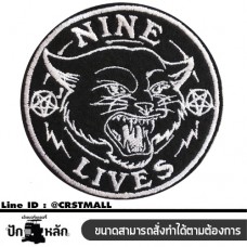 NINE LIFE, logo, embroidery, Arm rolled on a shirt, hat, bag, pattern, black,  pattern, black, NINE LIFE, body stick, machine, black, NINE LIFE, sticker, stick, body, black, NINE LIFE logo Embroidery work, NINE LIFE
