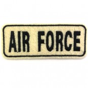 อาร์มรีดติดเสื้อผ้าปักAIR FORCE แผ่นรีดติดผ้าปักAIR FORCE งานปักAIR FORCE  No. F3Aa51-0004