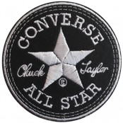 อาร์มรีดติดเสื้อผ้าปักCONVERSE แผ่นรีดติดผ้าปักCONVERSE งานปักCONVERSE อาร์มรีดปักลายCONVERSE No. F3Aa51-0005