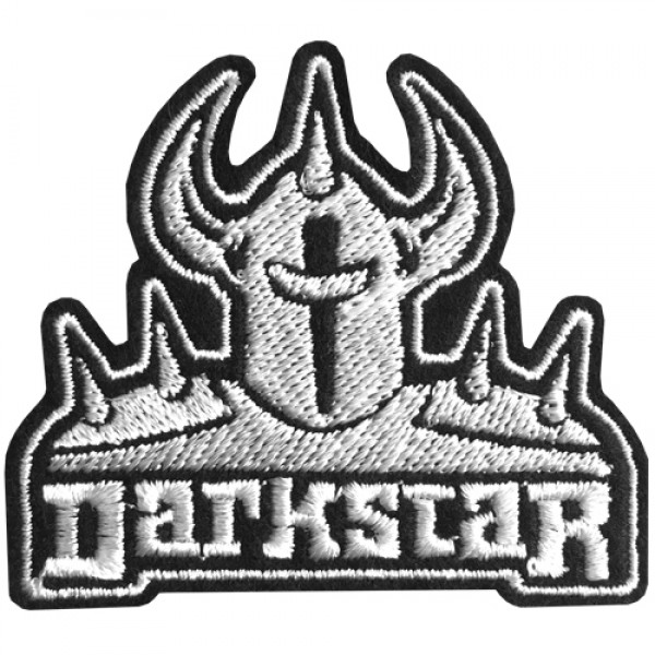 อาร์มปักลาย DARKSTAR /Size 6*5cm #ปักขาวดำพื้นดำ งานปักคุณภาพสูง No.P7Aa52-0456