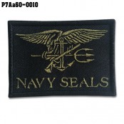 อาร์มปักลาย อาร์มติดตีนตุ๊กแกปักลาย นก NAVY SEALS /Size 7*5cm #ปักเขียวดำพื้นดำ รุ่น P7Aa60-0010