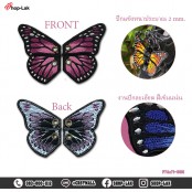 shoe pad shoe mount butterfly wings D.I.Y shoe decoration set for women, 1 pair, 3 colors, 3 sizes, model P7Aa71-0001