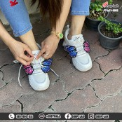 shoe pad shoe mount butterfly wings D.I.Y shoe decoration set for women, 1 pair, 3 colors, 3 sizes, model P7Aa71-0001