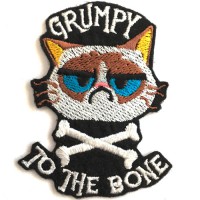 Rolled-up arm, cat pattern, scalloped arm, rolled shirt attached to cat pattern Ironed shirt attached to the scared cat pattern Cat's arm No.F3Aa51-0007