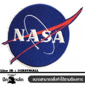 อาร์มรีดปักลาย NASA  อาร์มรีดติดเสื้อลายนาซ่า ตัวรีดติดเสื้อลายนาซ่า อาร์มติดเสื้อลาย NASA อาร์มติดเสื้อนาซ่า No.P7Aa52-0196