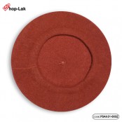 หมวกเบเร่ต์ขนวู ผ้าขนสั้น สักหลาดแท้ wool 100% ขนาด ฟรีไซด์ สินค้า มี    2 สี  No.F5Ah31-0031