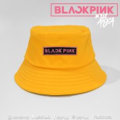 หมวก Bucket ปัก BLACK PINK หมวกบักเก็ต เนื้อผ้าดี ปักลาย เเบล๊คพิงค์ No. F7Ah32-0022