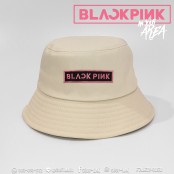 หมวก Bucket ปัก BLACK PINK หมวกบักเก็ต เนื้อผ้าดี ปักลาย เเบล๊คพิงค์ No. F7Ah32-0022