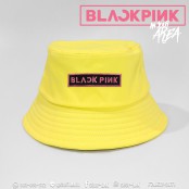 หมวก Bucket ปัก BLACK PINK หมวกบักเก็ต เนื้อผ้าดี ปักลาย เเบล๊คพิงค์ No. F7Ah32-0022