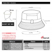Bucket hat, wide-brimmed bow tie Cute style bucket hat, sweet Style No. F5Ah32-0150