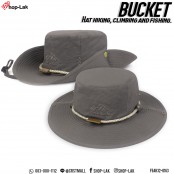 หมวก Bucket เดินป่าคาดเชือกกลมปักลาย " Travellers  " เพิ่มความเท่ห์ให้หมวก No.F5Ah32-0160