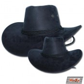 หมวกคาวบอยแฟชั่นcowboyhat ผ้าสักหลาด คาดเชือก สินค้ามีทั้งหมด 3 สี No.F1Ah16-0030 