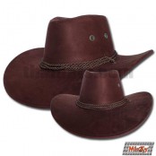 หมวกคาวบอยแฟชั่นcowboyhat ผ้าสักหลาด คาดเชือก สินค้ามีทั้งหมด 3 สี No.F1Ah16-0030 