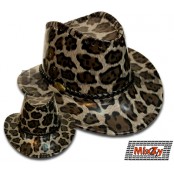 หมวกคาวบอยแฟชั่นcowboyhat หนังพลาสติกแบบเงา  สินค้ามีทั้งหมด 3 สี No.F1Ah16-0008