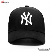 หมวกแก๊ปผ้าแบบเข็มขัดปัก NY/เบสบอล สามารถปรับไซส์ได้ ใส่ได้ขนาดรอบศรีษะ 55-59 เซนติเมตร No.F5Ah15-0641
