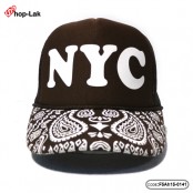 หมวกแก๊ปฟองน้ำตาข่าย NYC ด้านหลังเป็น snapback มี 4 สี No F5Ah15-0141