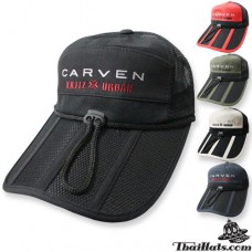 หมวกแก๊ปกันแดด หมวกแก๊ปตีกอลฟ์ CARVEN NET CAP ด้านหลังเป็นตีนตุ๊กแก ปรับไซด์ได้ สินค้ามีทั้งหมด 5 สี  No.F5Ah15-0230