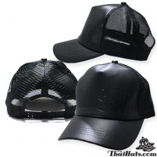 หมวกแก๊ปหนังPUMOUS GUY หนังสีดำ PUMOUS GUY ด้านหลังเป็นSNAPBACKปรับไซด์ได้  No. F1Ah15-0364