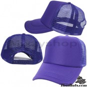 หมวกแก๊ป ตาข่าย คละสี  ด้านหลังเป็นแบบ Snapback สามารถปรับไซด์ได้ No.F5Ah15-0210