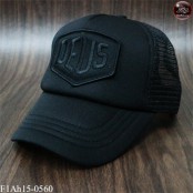 หมวกแก๊ปปักDEUS หมวกแก๊ปฟองน้ำตาข่าย DEUS สีดำ ด้านหลังเป็นSNAPBACKปรับไซด์ได้  No.F1Ah15-0560