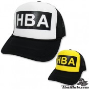 หมวกแก๊ป ตาข่าย หมวกตาข่าย HBA CAP ด้านหลังเป็นแบบ Snapback สามารถปรับไซด์ได้ มี 2 สี  No.F5Ah15-0149