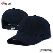 หมวกแก๊ปผ้ายืดปีกโค้งสีกรม เนื้อผ้าเส้นใยสังเคราะห์  ตัวหมวกเนื้อแน่นอยู่ทรงไม่อ่อนตัว มี 4 สี NO.F5Ah15-0730