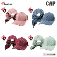 Cap on the back bow Bow cap Point Blanket Bow tie, back bow, product has 4 colors No.F1Ah15-0334