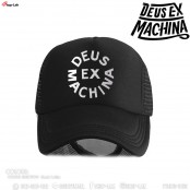 หมวกแก๊ปฟองน้ำ Flexลาย DEUS EX MACHINA ออกเเบบลงตัวกับหมวกเเก๊ปฟองน้ำตาข่ายดำ  สามารถปรับไซด์ได้ มี2สีให้เลือก NO . F7AH15-0135
