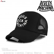 หมวกแก๊ปฟองน้ำ Flexลาย DEUS EX MACHINA ออกเเบบลงตัวกับหมวกเเก๊ปฟองน้ำตาข่ายดำ  สามารถปรับไซด์ได้ มี2สีให้เลือก NO . F7AH15-0135