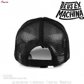 หมวกแก๊ปฟองน้ำ Flexลาย DEUS EX MACHINA ออกเเบบลงตัวกับหมวกเเก๊ปฟองน้ำตาข่ายดำ  สามารถปรับไซด์ได้ มี2สีให้เลือก NO . F7AH15-0135