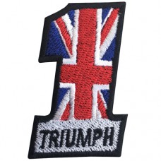 อาร์ม triumph ไทรอัมพ์มอเตอร์ไซเคิลส์ งานปักคุณภาพสูง No.F3Aa51-0007