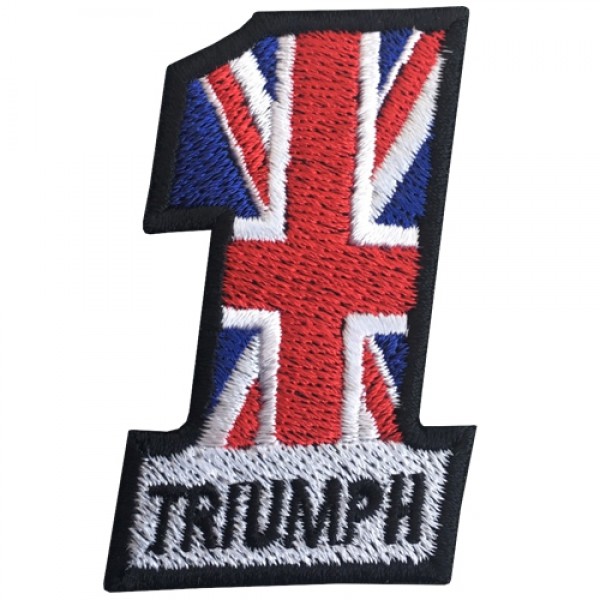 อาร์ม triumph ไทรอัมพ์มอเตอร์ไซเคิลส์ งานปักคุณภาพสูง No.F3Aa51-0007